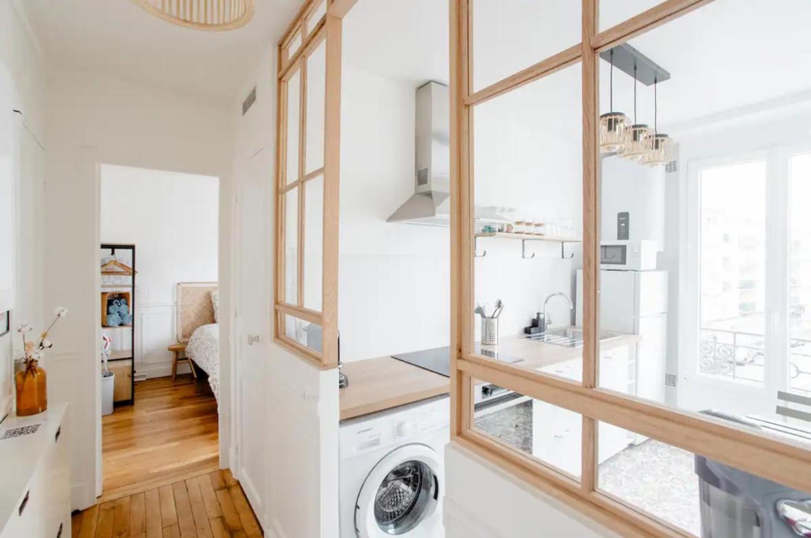 Charmant Appartement Cosy A Suresnes Exterior foto